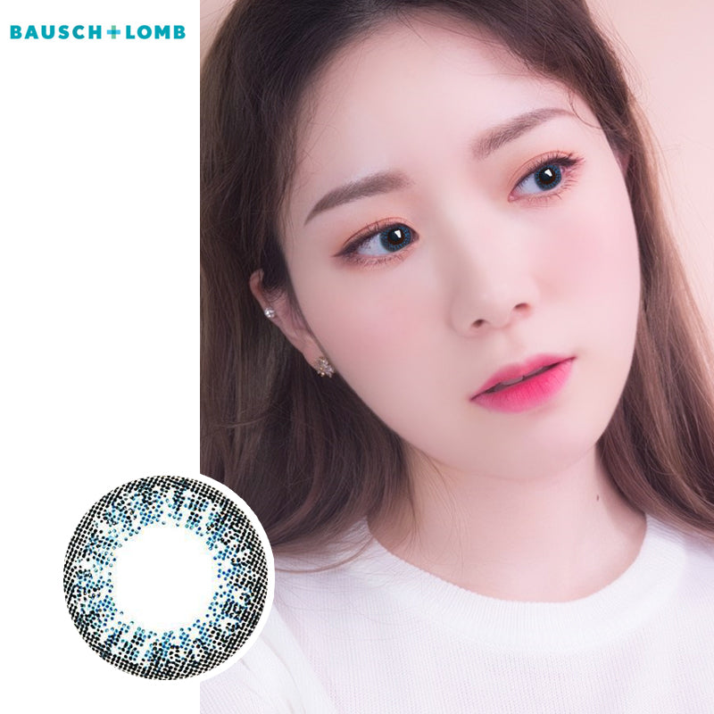 Bausch & Lomb Lacelle disposable daily color contact lenses Blue