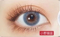 MiaoMou yearly Contact Lenses little wild cat blue(2pcs/box)