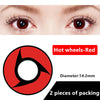 Halloween & cosplay Yearly Color Contacts Hot wheels-red (2pcs/box)