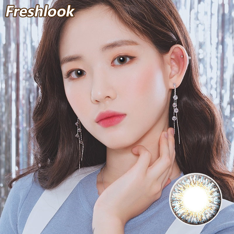 Freshlook Illuminate small diameter 13.8mm disposable daily color contact lenses Blue