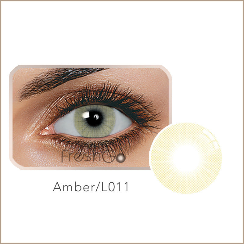 Fancylook Solotica yearly Contact Lenses Amber Brown (2pcs/box)