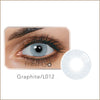 Fancylook Solotica yearly Contact Lenses Graphite Gray (2pcs/box)