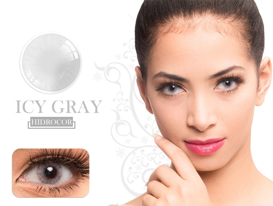 Fancylook Solotica yearly Contact Lenses Icy Gray (2pcs/box)
