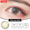 MiaoMou yearly Contact Lenses New Year Blue (2pcs/box)