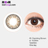 Bausch & Lomb Lacelle disposable daily color contact lenses Dazzling Brown