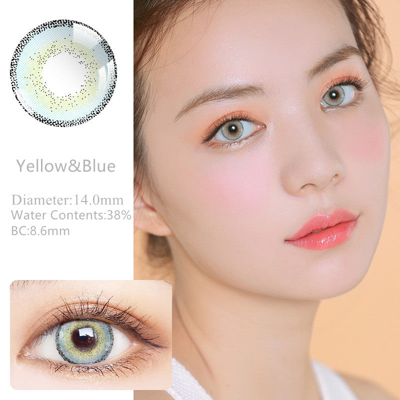 RNTO Yearly Color Contacts Yellow&Blue (2pcs/box)